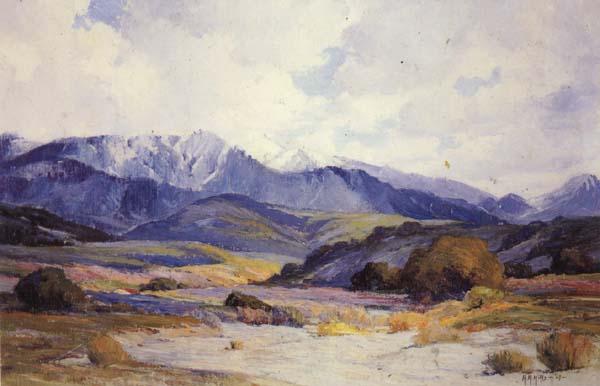 Anna Hills San Gorgonio from Beaumont oil painting picture